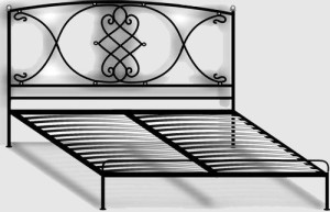 Эскизы кованых кроватей